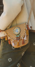 Dreamcatcher Tassel Crossbody in TAN - Women's Crossbody Bags | Urban Daizy