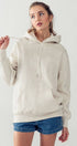 Urban Daizy Vintage Wash Oversized Hoodie Sweatshirt Black Hoodie - Women's (UDZ-KN-00214) – alternate view 12