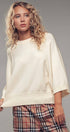 Urban Daizy Batwing Sleeve Sweater Top Black Knit Sweater - Women's (UDZ-KN-00652) – alternate view 25
