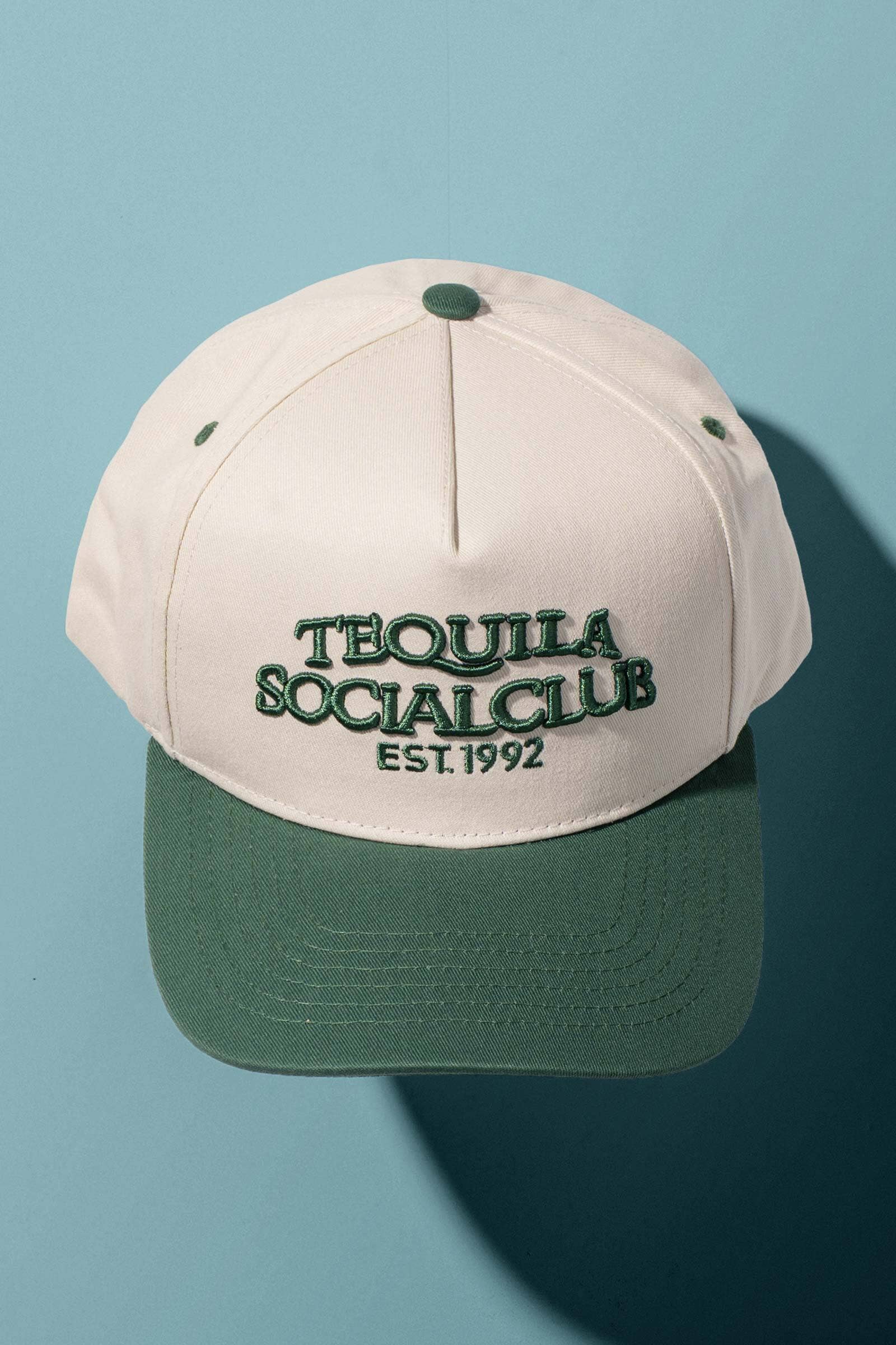 Tequila Social Club Embroidered Trucker Cap