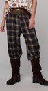 Campfire Plaid Flannel Jogger Pants in BLACK - Women's Casual Pants | Urban Daizy