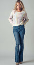 Urban Daizy Pastel Checkered Coquette Bow Knit Sweater Pastel Knit Sweater - Women's (UDZ-KN-00553) – alternate view 10