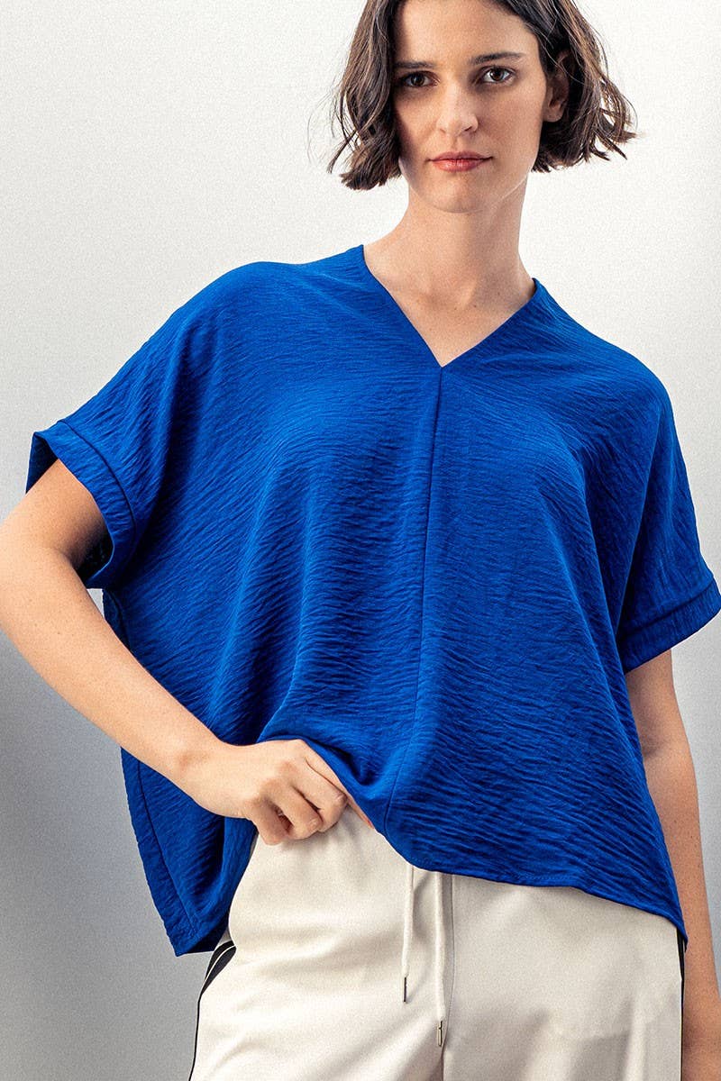 Breezy Airflow V-Neck Top