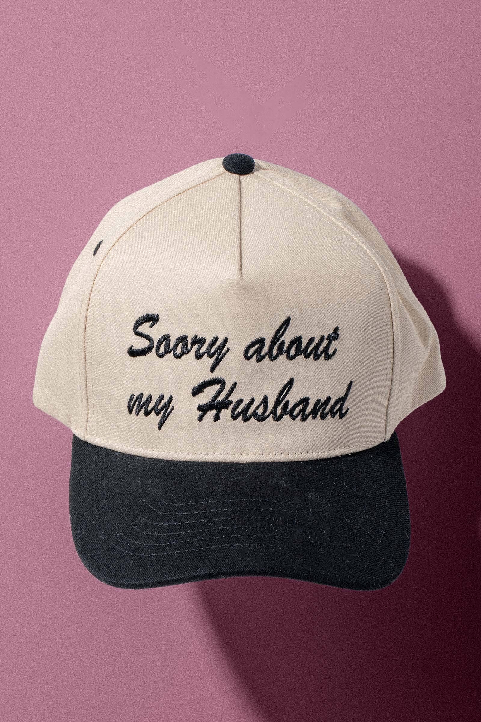 Urban Daizy Two-Tone Embroidered Script Trucker Cap Black Trucker Hat - Women's (UDZ-KN-00653)