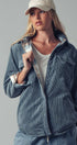 Urban Daizy Plaid Lined Corduroy Flannel Shacket Black Shirt Jacket Shacket - Women's (UDZ-OT-00018) – alternate view 13