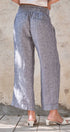 Urban Daizy Linen Wide-Leg Drawstring Pants Navy-Stripe Pants - Women's (UDPT0177-Navy-Stripe) – alternate view 5
