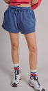 Sporty Chill Lounge Shorts in NAVY - Women's Casual Shorts | Urban Daizy