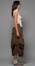 Urban Daizy Striped Ribbed Mock Neck Sleeveless Top Lt-Khaki Knit Top - Women's (UDZ-PT-00352) – alternate view 9