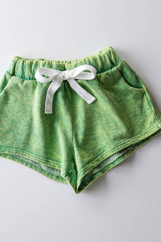 Cozy French Terry Drawstring Casual Lounge Athletic Shorts
