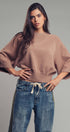 Urban Daizy Batwing Sleeve Sweater Top Black Knit Sweater - Women's (UDZ-KN-00652) – alternate view 21