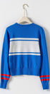 Urban Daizy Americana Triple Star Knit Sweater Varsity Stripe White Knit Sweater - Women's (UDZ-KN-01054) – alternate view 5