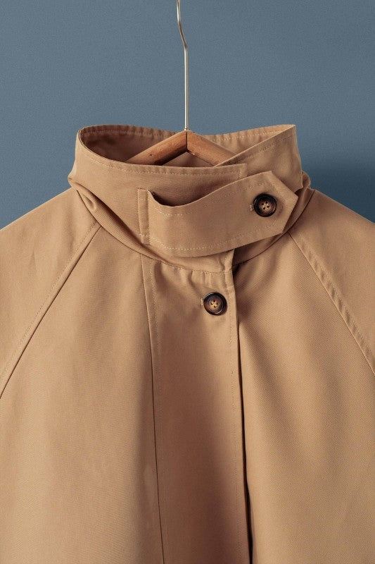 Modern Trench Jacket in KHAKI - Women's Jackets & Blazers | Urban Daizy