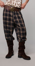Campfire Plaid Flannel Jogger Pants in BLACK - Women's Casual Pants | Urban Daizy
