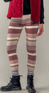 Urban Daizy Cozy Multi Striped Sweater Knit Winter Leggings Mocha Athletic Lounge Leggings - Women's (UDZ-XX-00002) –…