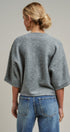 Soft Touch Elbow-Length Knit Cardigan in GREY - Women's Cardigans & Shrugs | Urban Daizy