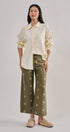 Soft Meadow Button-Down Shirt in CREAM - Women's Shirts & Blouses | Urban Daizy