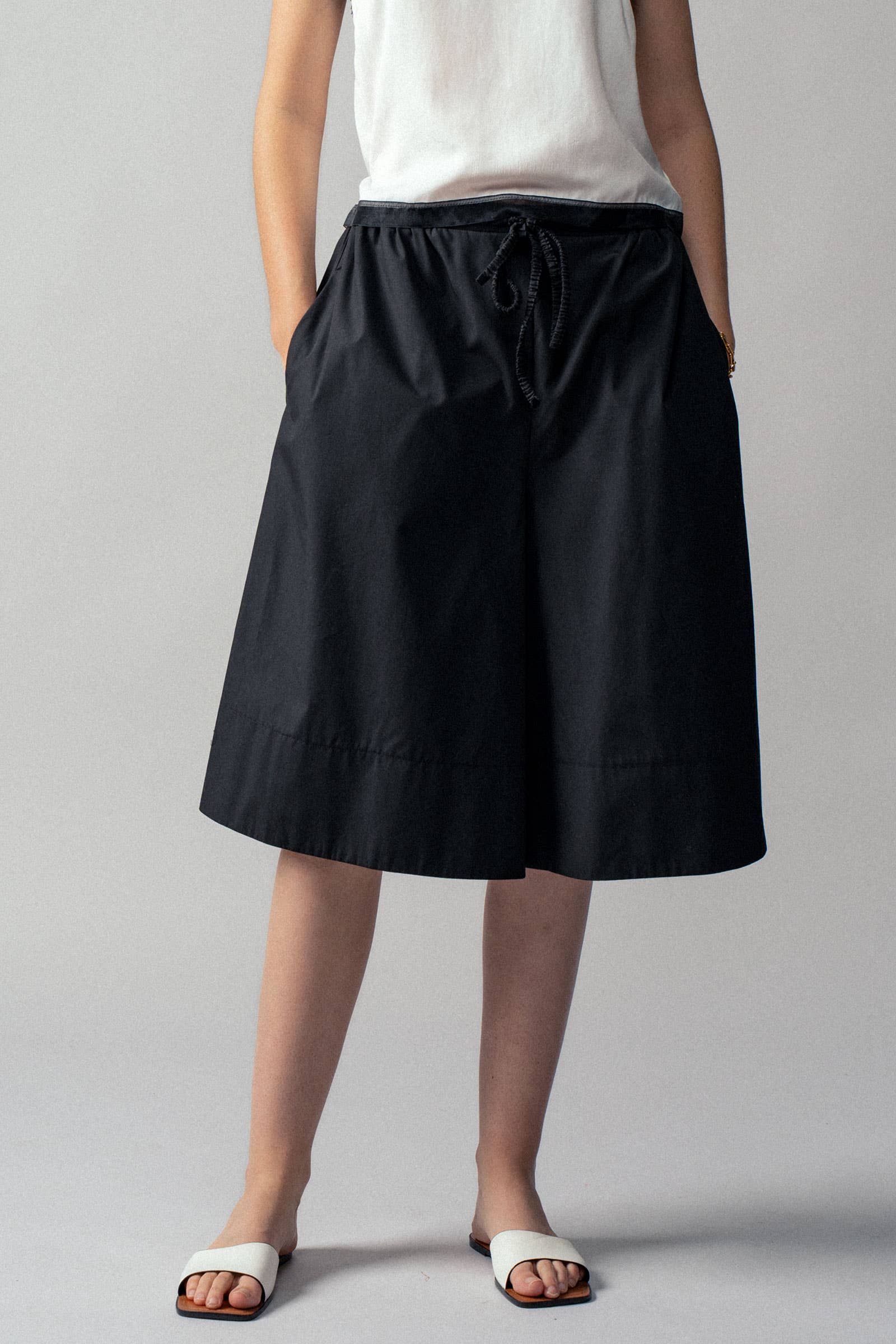 Urban Daizy Lightweight Airflow Drawstring Shorts Blue Shorts - Women's (UDZ-PT-00473) – alternate view 18