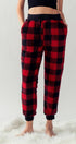 Urban Daizy Cozy Checkered Jogger Style Pajama Pants Ash-Blue Sleepwear Bottom - Women's (UDZ-PT-00127) – alternate view 14