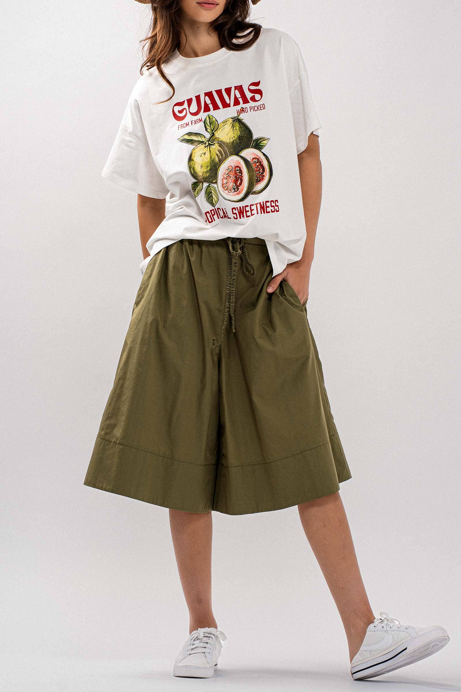 Urban Daizy Lightweight Airflow Drawstring Shorts Blue Shorts - Women's (UDZ-PT-00473) – alternate view 16