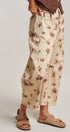 Urban Daizy Western Toile Print Barrel Leg Stretch Pants Lt-Khaki Pants - Women's (UDPT0076-Lt-Khaki) – alternate view 6