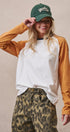 All-Star Vintage Baseball Tee in ORANGE - Women's T-Shirts & Polos | Urban Daizy