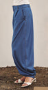 Urban Daizy Soft Chambray Wide Leg Barrel Pants Blue Pants - Women's (TNPT0819-Blue) – alternate view 2