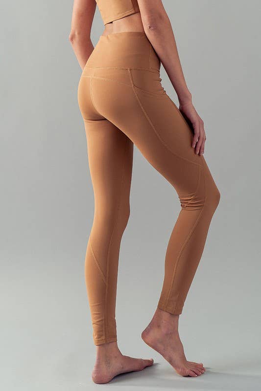 Urban Daizy High-Waisted Side Pocket Active Leggings Black Athletic Lounge Leggings - Women's (UDZ-PT-00158) – alternate…