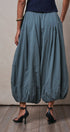 Balloon Hem Wide Leg Pants in BLACK - Women's Casual Pants | Urban Daizy