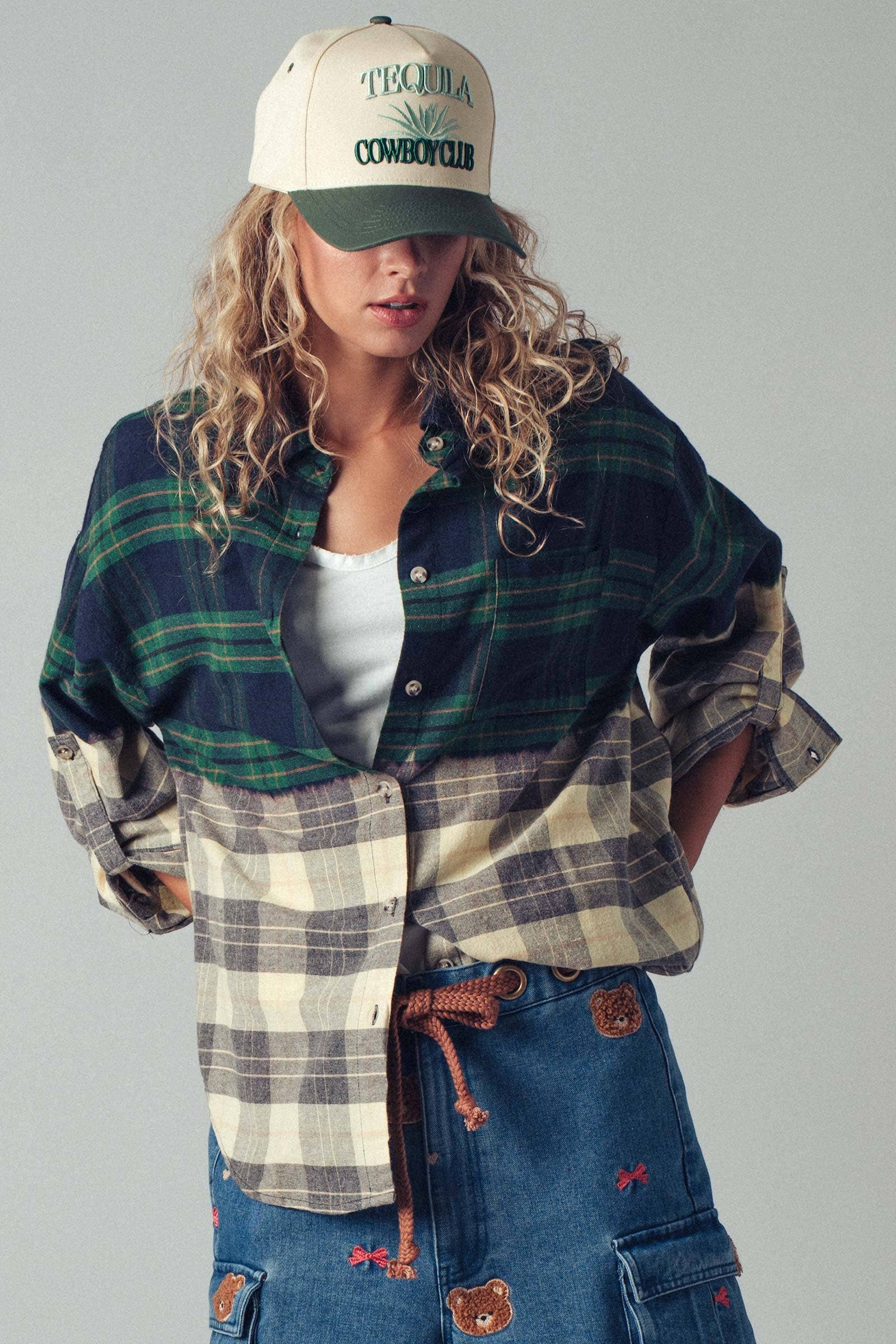 Tequila Cowboy Club Embroidered Trucker Cap