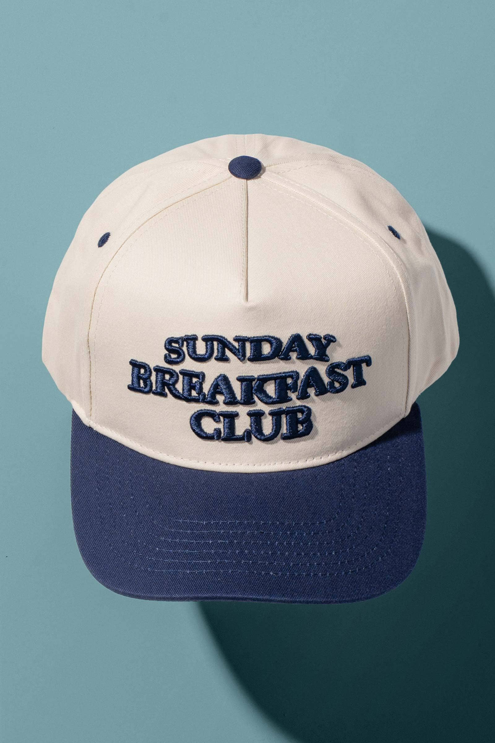 Sunday Breakfast Club Embroidered Two-Tone Trucker Hat