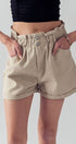 Urban Daizy Vintage High Waist Rolled Hem Denim Shorts Blue Shorts - Women's (UDZ-PT-00033) – alternate view 15
