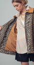 Urban Daizy Corduroy Collar Leopard Print Jacket Leopard Jacket - Women's (UDZ-KN-00652) – alternate view 4