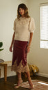 Bow Detail Puff Sleeve Ribbed Knit Sweater in IVORY - Women's Sweaters | Urban Daizy