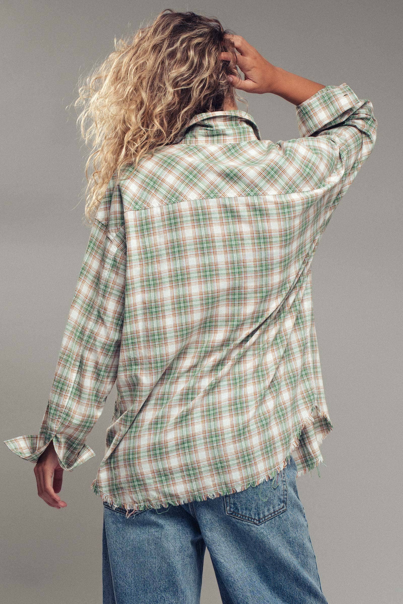 "TO DO LOOK AT ART" Embroidered Boho Top