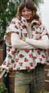 Painted Garden Fuzzy Vest in PRINT - Women's Vests | Urban Daizy