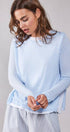 Urban Daizy Elegant Crew Neck Long Sleeve Relaxed Fit Casual Sweater Top Mocha Knit Top - Women's (UDZ-TP-00367) –…