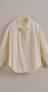 Soft Meadow Button-Down Shirt in CREAM - Women's Shirts & Blouses | Urban Daizy
