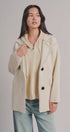 Hooded Wool Blend Oversized Short Coat in IVORY - Women's Coats | Urban Daizy