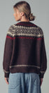 Urban Daizy Fair Isle Nordic Toggle Knit Cardigan Ivory Cardigan - Women's (UDZ-PT-00355) – alternate view 6