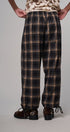 Campfire Plaid Flannel Jogger Pants in BLACK - Women's Casual Pants | Urban Daizy
