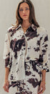 Urban Daizy Cowhide Print Western Button Down Shirt Animal-Print Button Down Shirt - Women's (UDTP1224) – alternate view 8