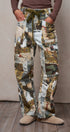 Camo Cargo Pants Wide Leg Patchwork Utility Streetwear in MULTI - Women's Casual Pants | Urban Daizy