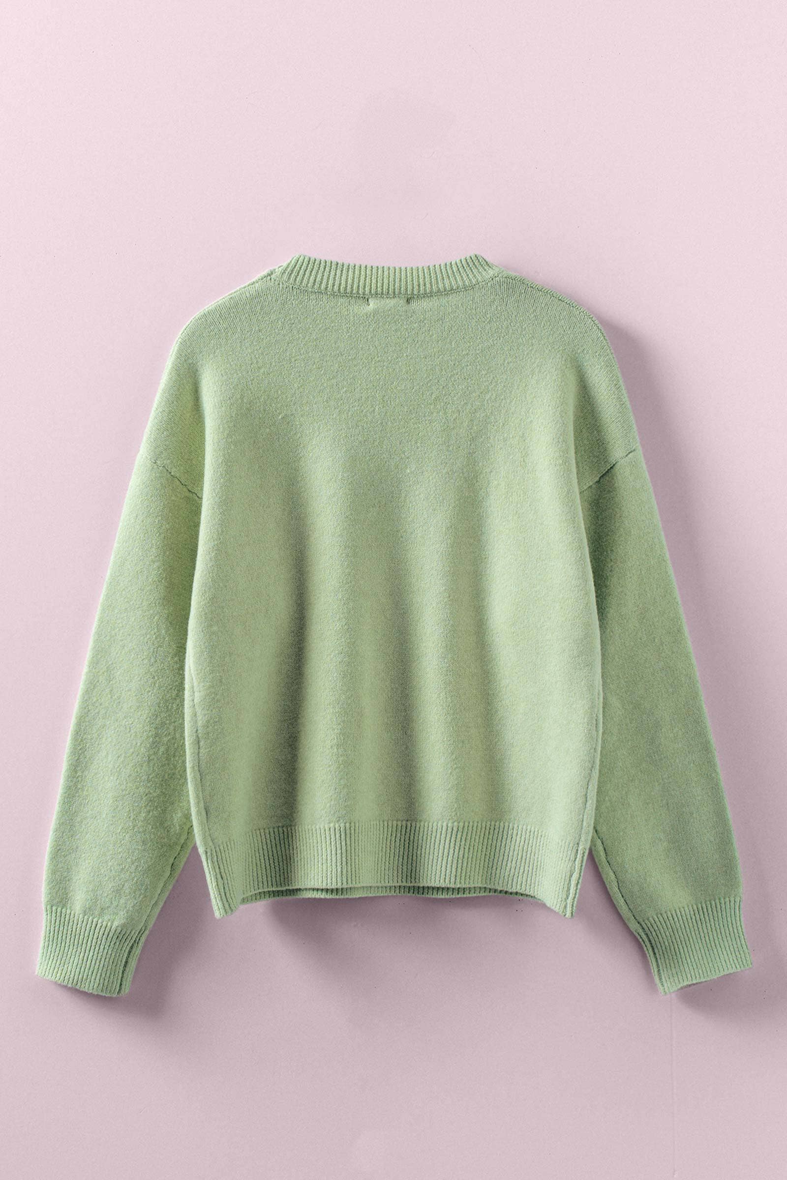 Crab Graphic Relaxed Knit Sweater