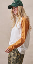 All-Star Vintage Baseball Tee in ORANGE - Women's T-Shirts & Polos | Urban Daizy