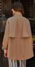Modern Trench Jacket in KHAKI - Women's Jackets & Blazers | Urban Daizy