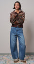 Retro Fade Wide-Leg Barrel Jeans in DENIM - Women's Wide Leg Jeans | Urban Daizy