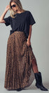 Urban Daizy Sophisticated Leopard Print Pleated Flowy A Line Midi Skirt Leopard Skirt - Women's (UDZ-SK-00074) –…