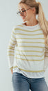 Urban Daizy Elegant Crew Neck Long Sleeve Relaxed Fit Casual Sweater Top Mocha Knit Top - Women's (UDZ-TP-00367) –…