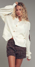 Western Horse Intarsia Cardigan