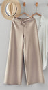 Urban Daizy Wide Leg French Terry Crop Pants Deep-Lavender Pants - Women's (UDZ-PT-00100) – alternate view 18